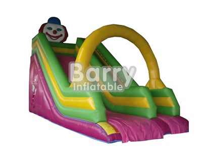 Commercial Grade Inflatable Clown Slides For Backyard BY-DS-071